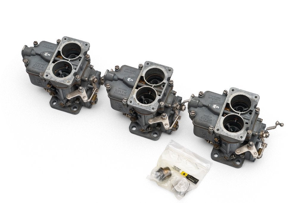 Weber 36 DCS Carburettors - Ferrari 250, Ophalen, Gebruikt, Oldtimer onderdelen
