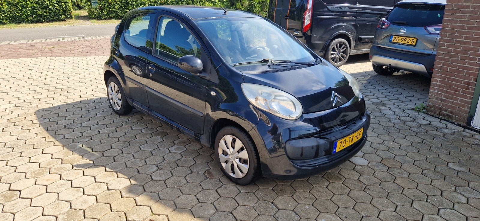 Citroën C1 1.0 5-DRS 2006 Zwart. Opknapper!, Voorwielaandrijving, 4 stoelen, C1, Origineel Nederlands