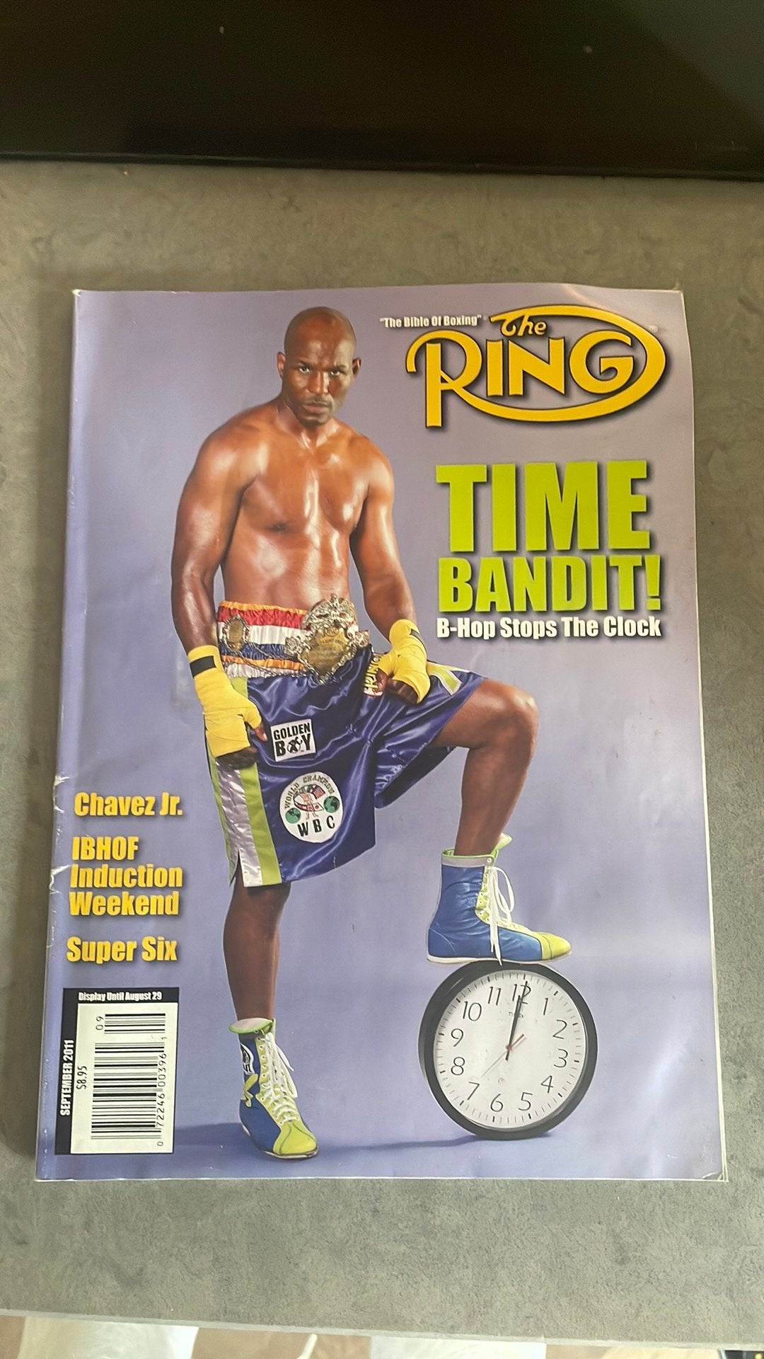 The Ring Magazine - September 2011 - B-Hop Time Bandit, Boeken, Tijdschriften en Kranten, Ophalen of Verzenden, Zo goed als nieuw