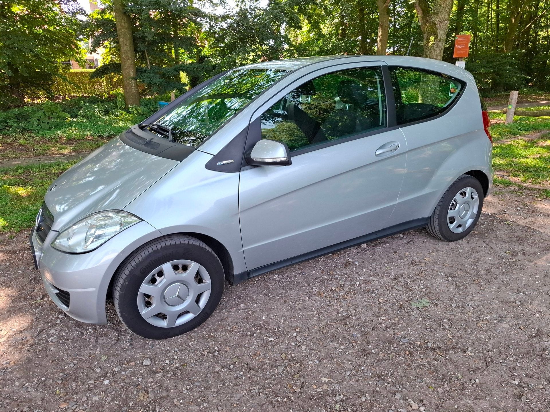 Mercedes-Benz A-klasse 160 BlueEFFICIENCY Classic, Voorwielaandrijving, Euro 5, Stof, Zwart