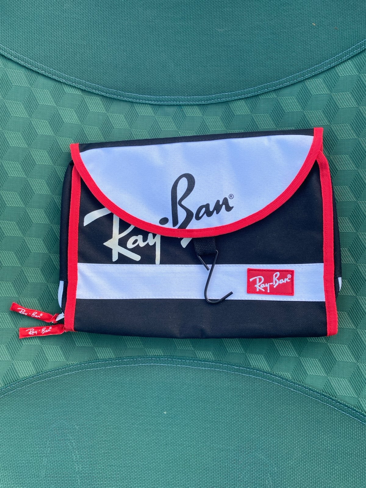 Ray-Ban Toilettas / Organizer - Zwart/Wit/Rood, Ophalen of Verzenden, Nieuw