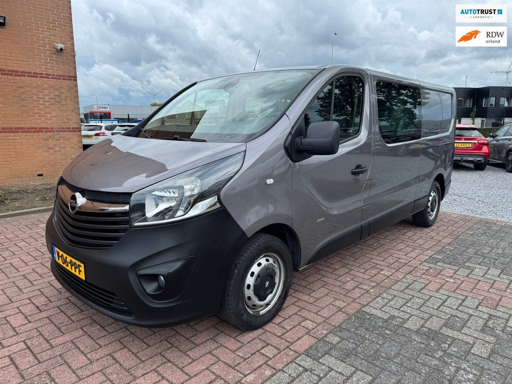 Opel Vivaro 1.6 CDTI L2H1 DC Edition, Trekhaak Euro 6, 5 Per, Gebruikt, Euro 6, 4 cilinders, 2000 kg