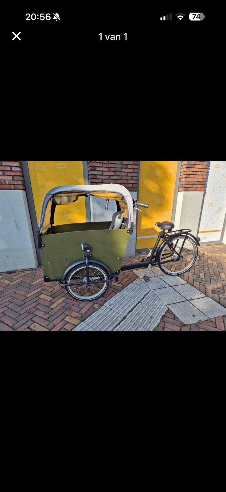 Bakfiest, Ophalen, Gebruikt, 2 kinderen, Huif