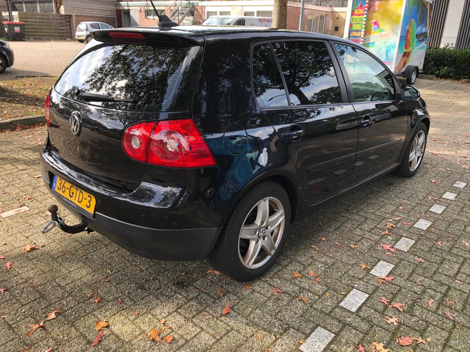 Volkswagen Golf 1.4 TSI 90KW DSG 2008 Zwart, Auto's, 4 cilinders, Origineel Nederlands, 650 kg, 1300 kg