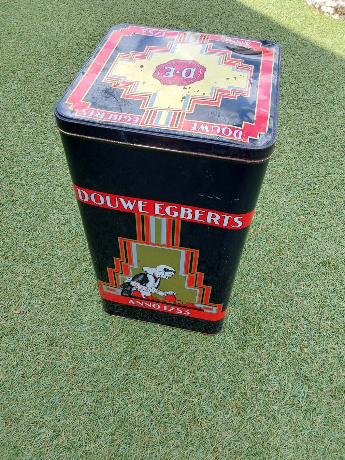 Douwe egberts koffieblik, Verzamelen, Blikken, Ophalen, Koffie, Douwe Egberts