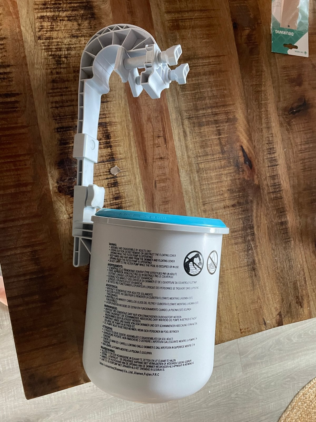 Zwembad skimmer. Om het oppervlaktewater te reinigen., Ophalen, Gebruikt, Skimmer