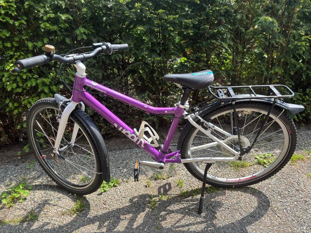 Woom 5 Kinderfiets Paars - 24 inch, Ophalen, Gebruikt, 24 inch, Versnellingen