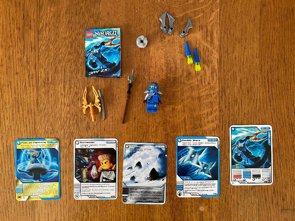 LEGO 9553 NINJAGO Jay ZX, Verzenden, Zo goed als nieuw, Complete set, Lego