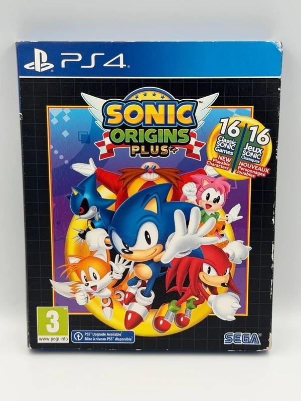 Sonic Origins Plus PS4 PlayStation 4 PAL, Avontuur en Actie, Gebruikt, 1 speler, Sony
