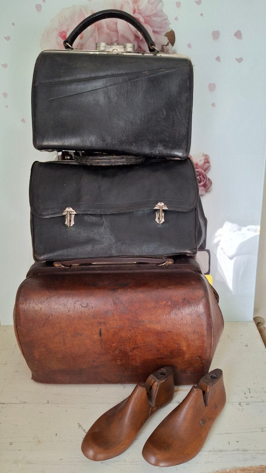 vintage dokterstassen, Sieraden, Tassen en Uiterlijk, Koffers, Ophalen of Verzenden, Minder dan 50 cm, Minder dan 35 cm