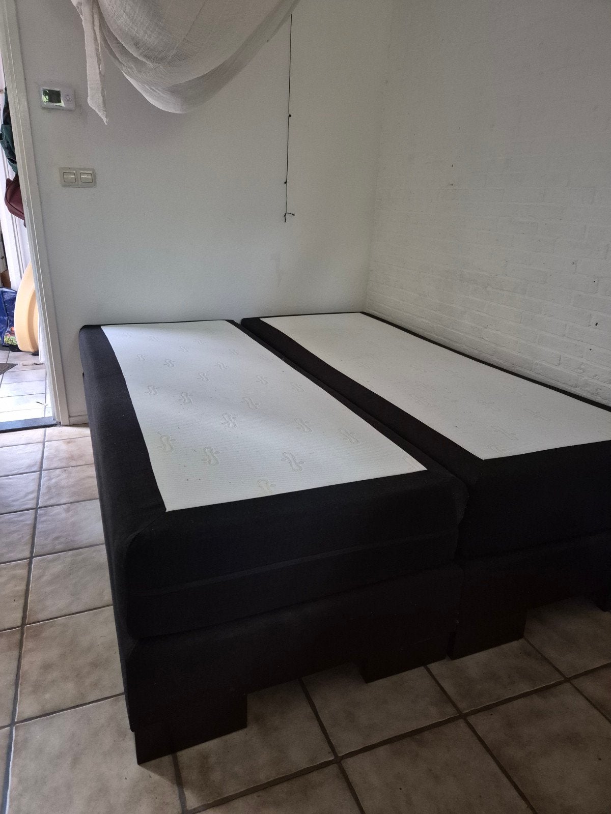 Swiss Sense Boxspring 160x200, Ophalen, Gebruikt, Tweepersoons, 200 cm