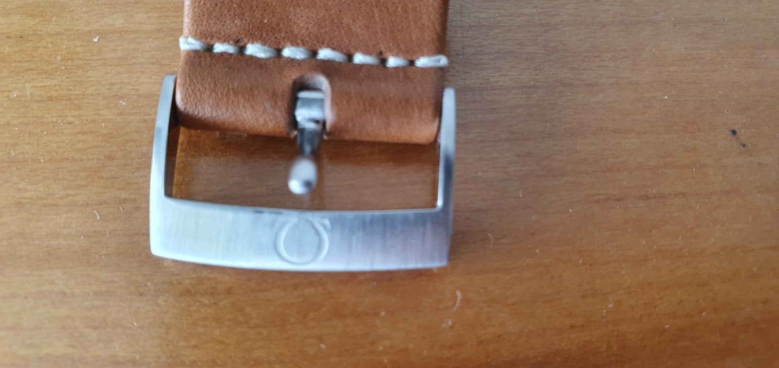 Omega NATO strap, vol leer, Ophalen of Verzenden, Zo goed als nieuw