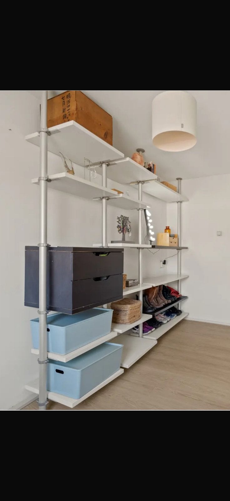 Ikea stelling kast met ladenblok, Ophalen, Gebruikt