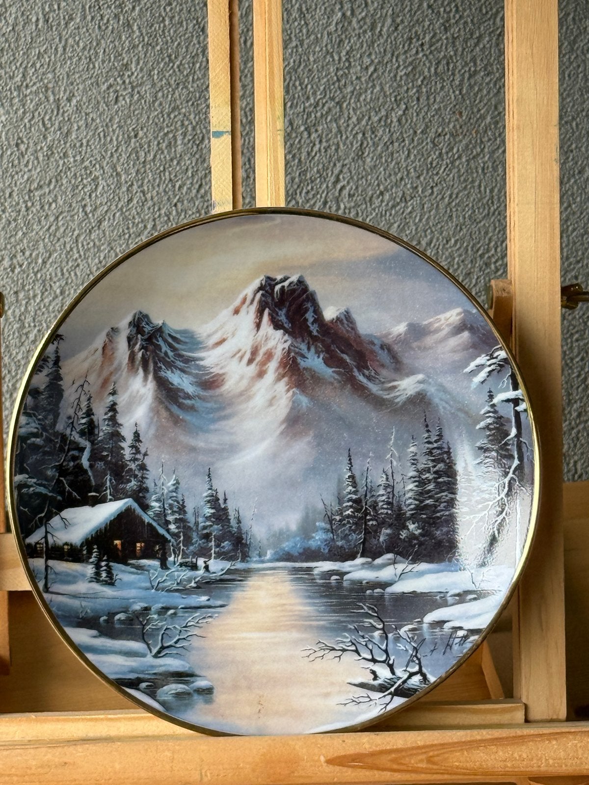 Franklin Mint 'Peaceful Solitude' Sierbord (1992), Ophalen