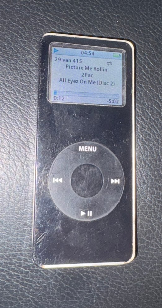 Vintage Apple iPod Nano van de 1e generatie met 2GB, Ophalen of Verzenden, Gebruikt, Nano, 2 tot 10 GB