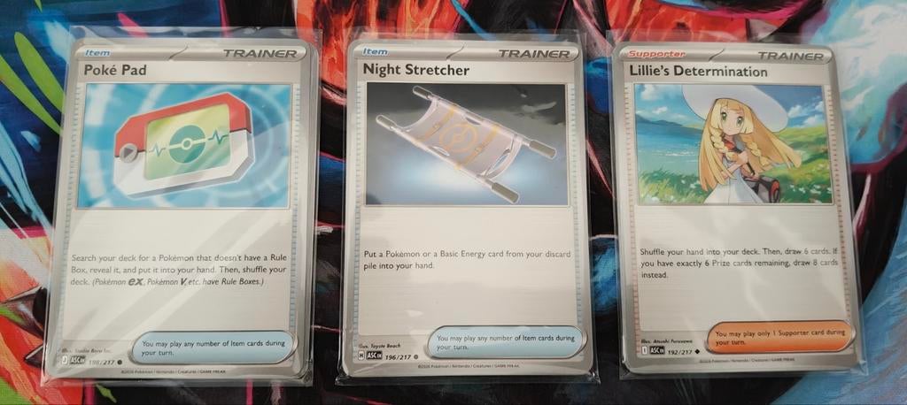 Pokémon TCG Meta Kaarten Trainers, Ophalen of Verzenden, Zo goed als nieuw, Meerdere kaarten, Foil