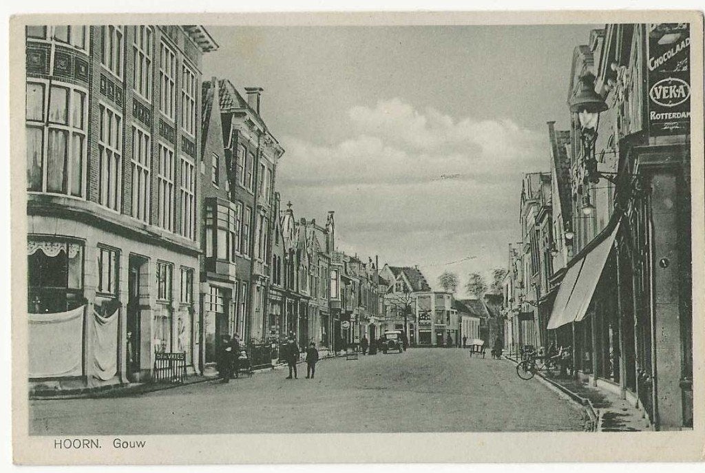Hoorn-123  Gouw, Verzenden, 1920 tot 1940, Gelopen, Noord-Holland