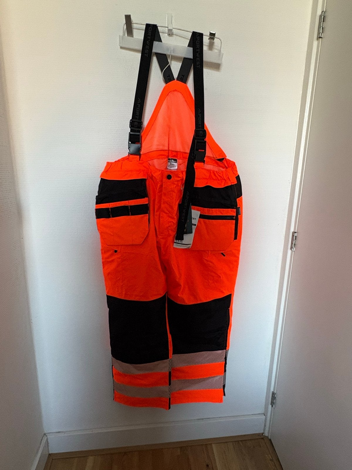 Nieuwe Portwest PW3 Hi-Vis Regen Overall - Oranje/Zwart XXXL, Heren, Geen, Overall, Nieuw