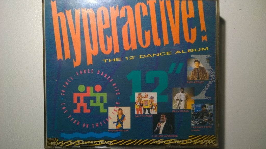 Hyperactive! The 12 Inch Dance Album, Ophalen of Verzenden, Zo goed als nieuw