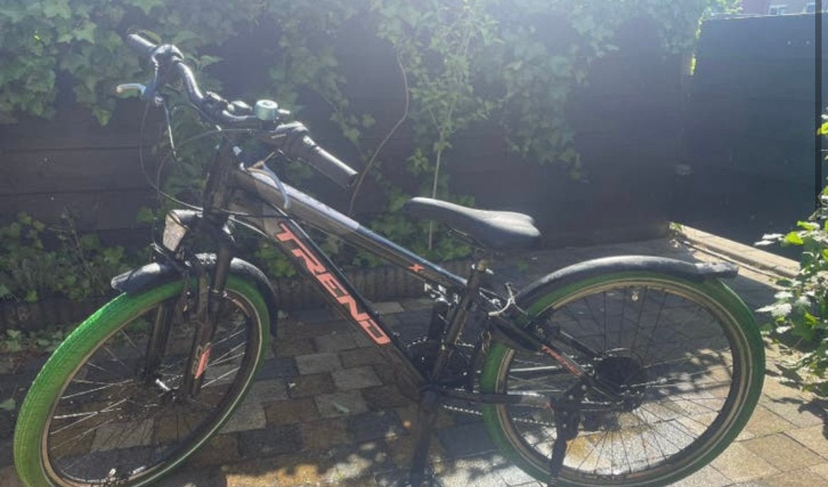 GRATIS Jongens fiets 24 inch 21 versnellingen, Minder dan 49 cm, Zo goed als nieuw, Meer dan 20 versnellingen, Ophalen