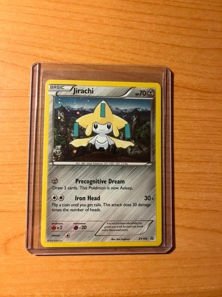Jirachi XY195 - Promo, Ophalen of Verzenden, Zo goed als nieuw