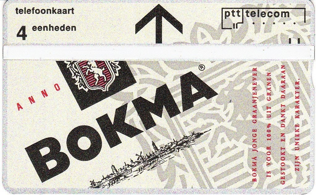 Bokma telefoonkaart, Verzamelen, Ophalen of Verzenden, Nederland