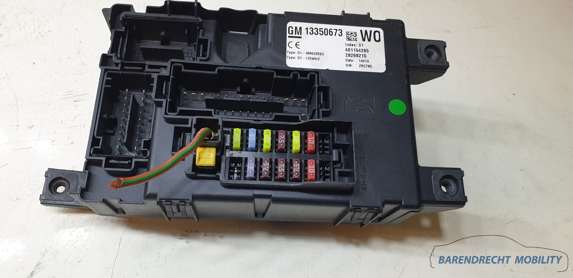 Zekeringkast Opel Corsa D 13350673 401154265 28269215 origin, Auto-onderdelen, Elektronica en Kabels, Gebruikt, Opel Automobile GmbH