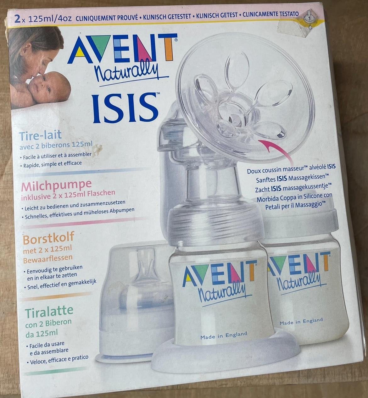 Avent ISIS handkolf, Ophalen of Verzenden, Zo goed als nieuw, Borstkolf
