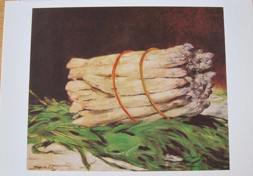 Eduard Manet - een bundel asperges - 1880 - nieuw, Verzenden, 1980 tot heden, Ongelopen, Overige thema's