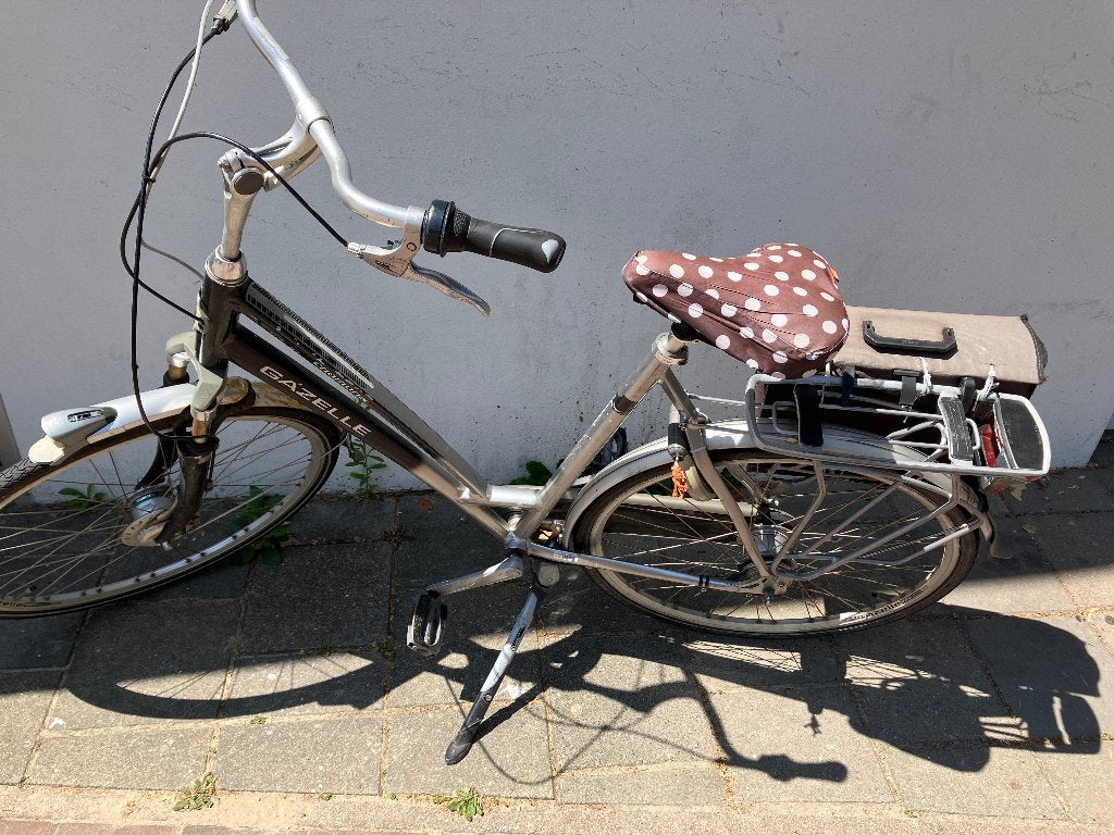 Damesfiets Gazelle Chamonix, Fietsen en Brommers, Fietsen | Dames | Damesfietsen, Ophalen, Versnellingen, Gazelle, 53 tot 56 cm