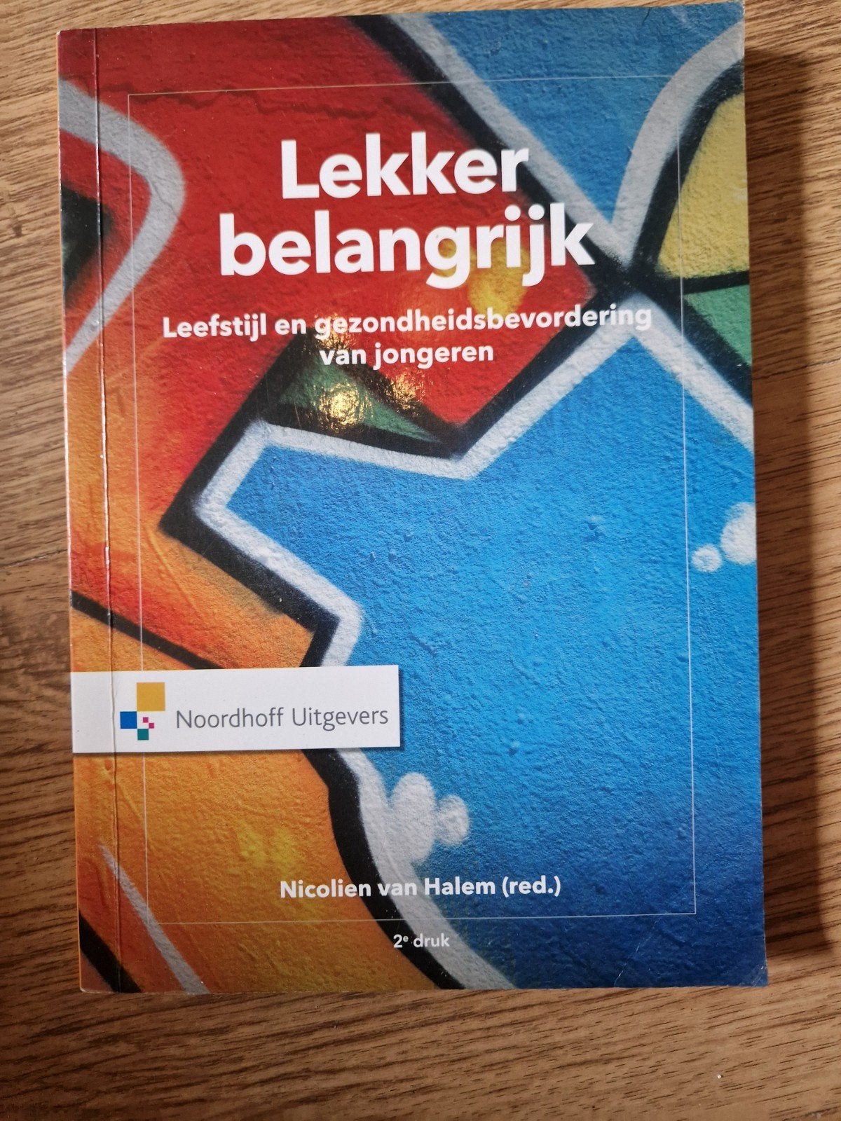 Lekker belangrijk: Leefstijl en gezondheidsbevordering, Boeken, Zo goed als nieuw, Nicolien van Halem (red.), Gamma, HBO