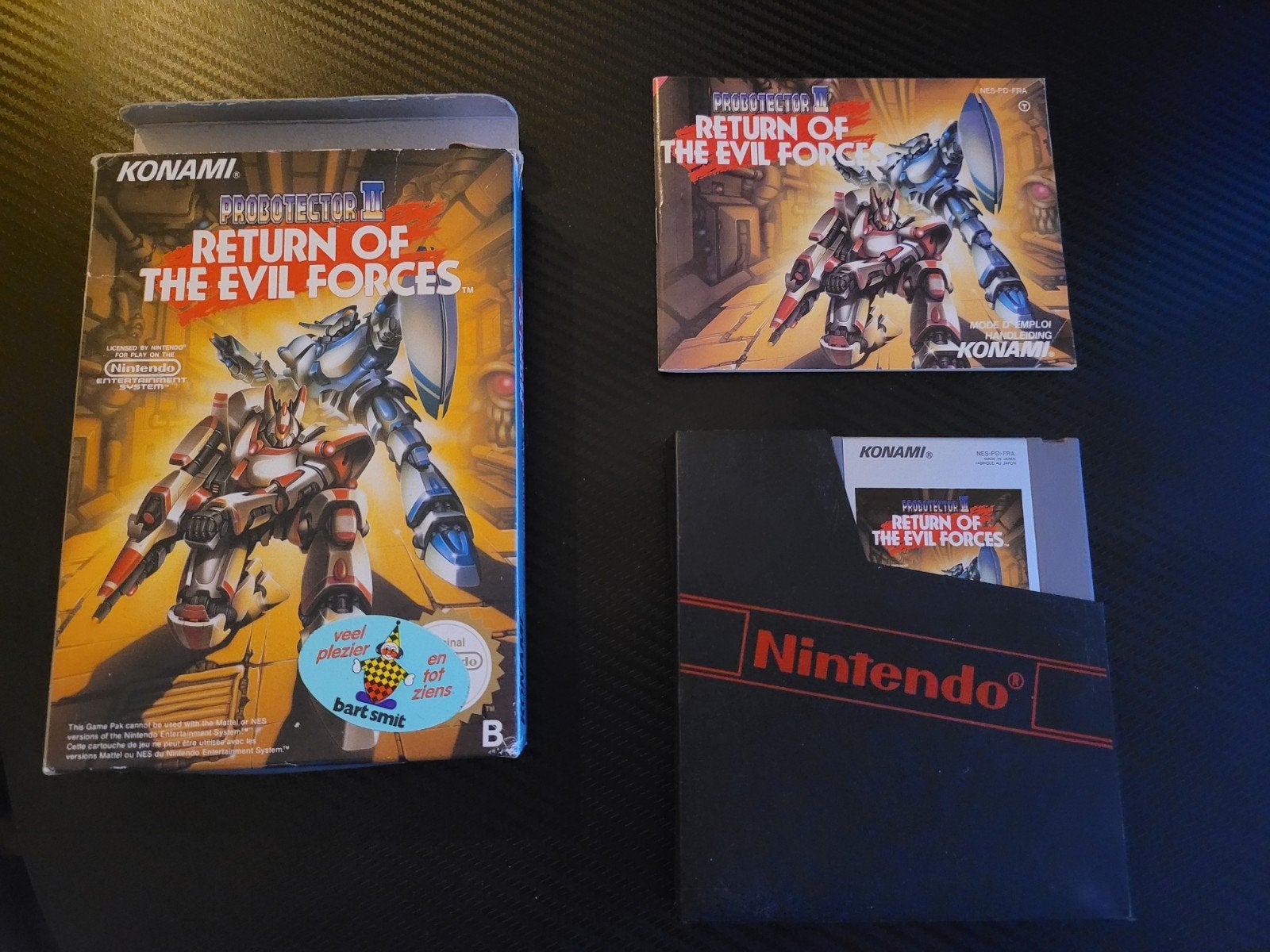 Probotector II: Return of the Evil Forces NES (CIB), Gebruikt, Shooter, 2 spelers, Ophalen of Verzenden
