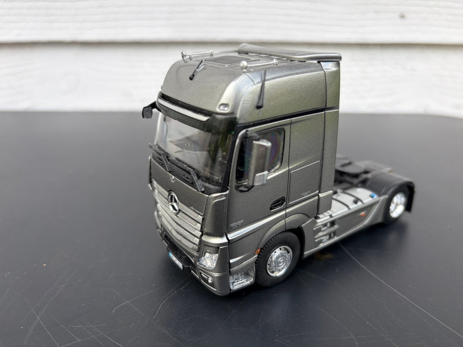 TEKNO MERCEDES ACTROS, Ophalen of Verzenden, Zo goed als nieuw, Bus of Vrachtwagen, Tekno