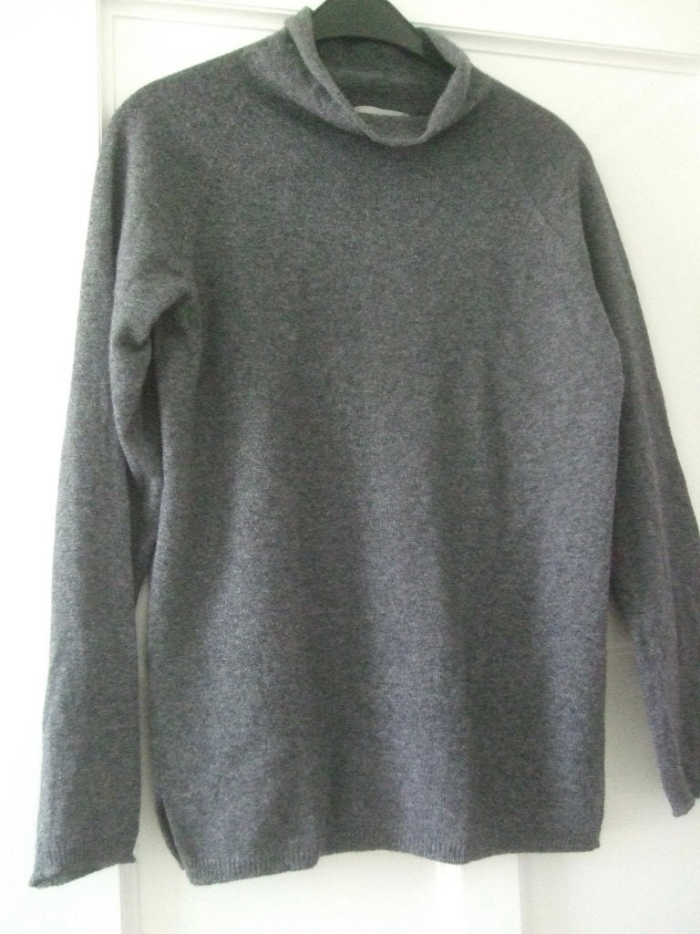 Wollen trui Le Tricot Perugia maat M/L, Kleding | Dames, Truien en Vesten, Ophalen of Verzenden, Gedragen, Maat 38/40 (M), Grijs