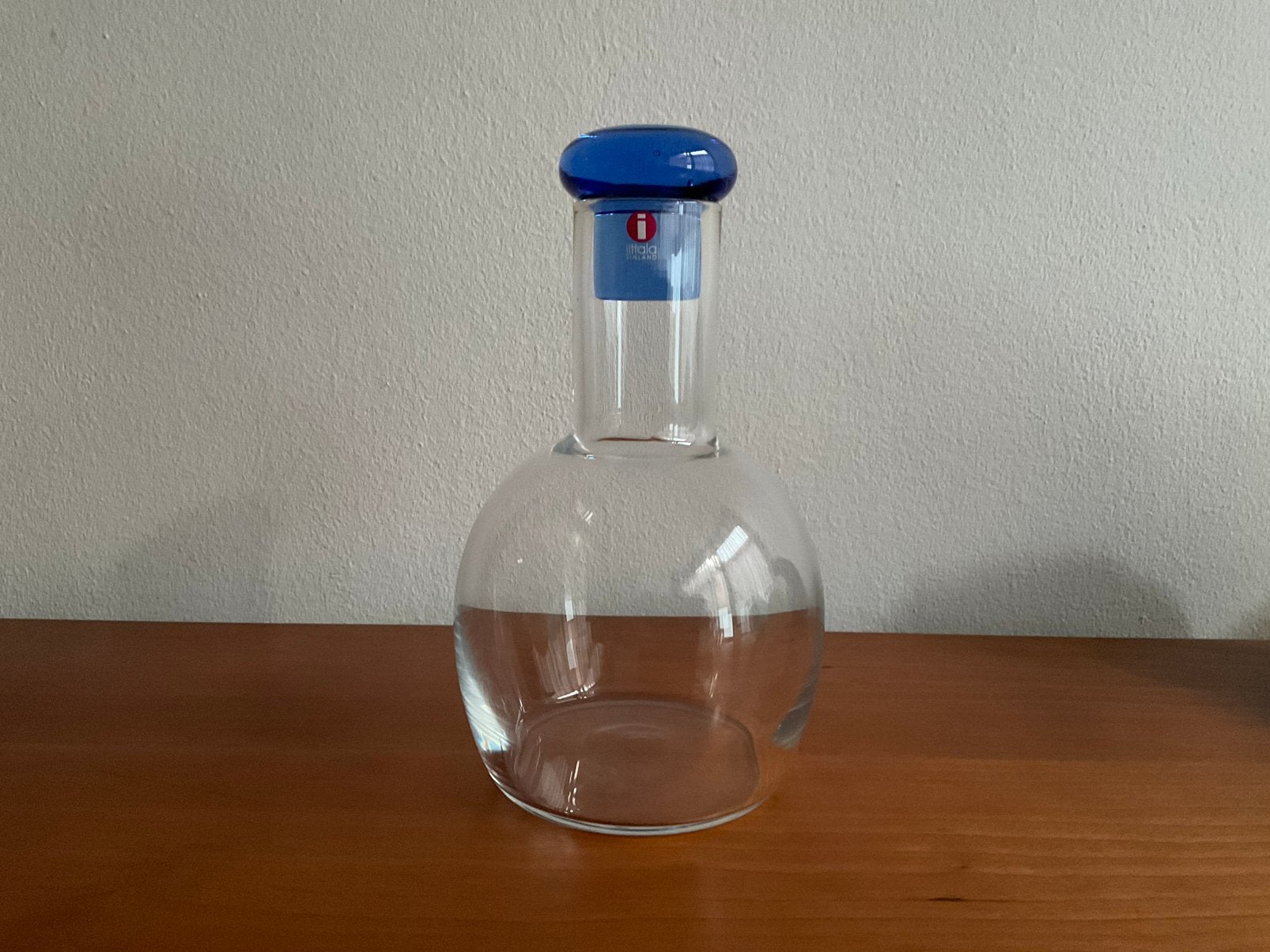 Iittala, Finland: karafje Mondo Kerttu Nurminen 1988 perfect, Ophalen of Verzenden