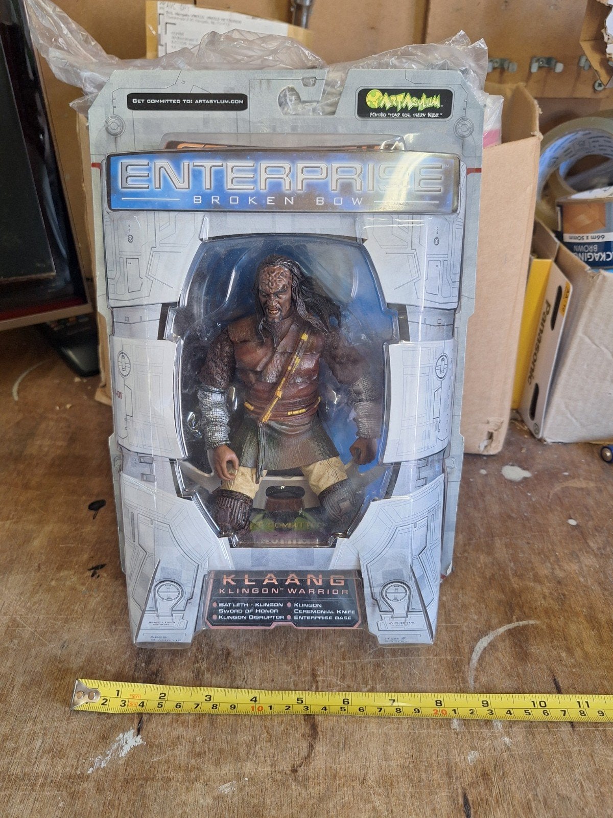 Star Trek Enterprise Klaang Klingon Warrior MIB, Ophalen of Verzenden