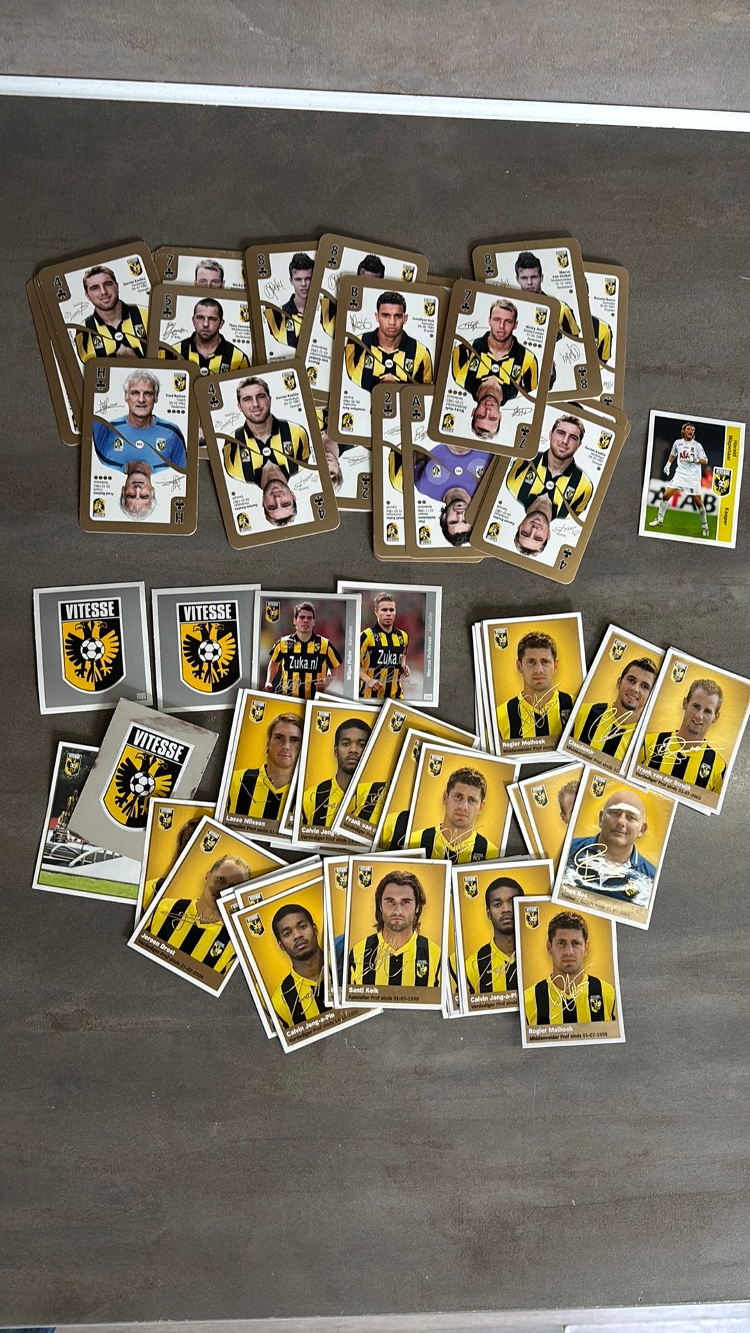 Vitesse • Oude Voetbalplaatjes & Kaarten, Verzamelen, Albert Heijn, Ophalen of Verzenden