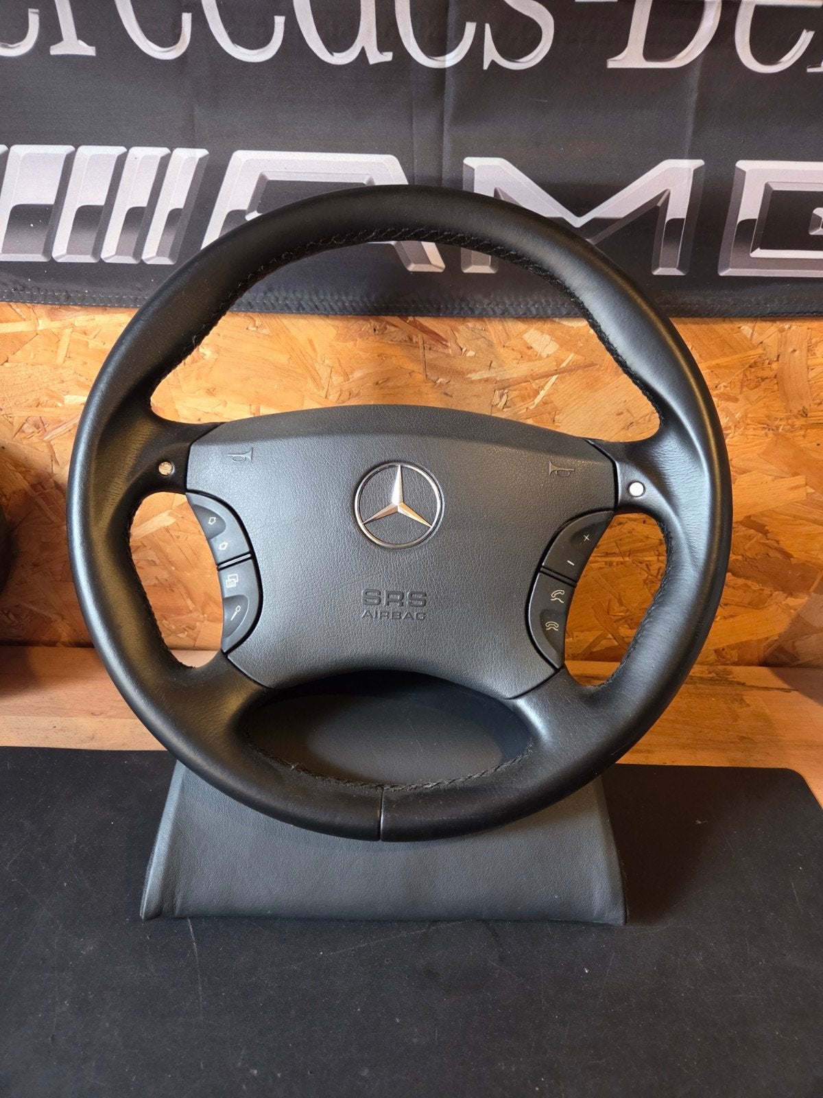MERCEDES W220 S KLASSE AMG STUURWIEL MET FLIPPERS S55 AMG, Ophalen, Gebruikt, Mercedes-Benz