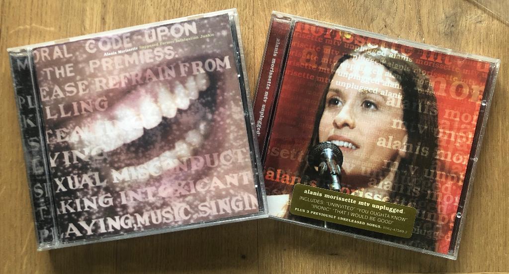 ALANIS MORISSETTE - Supposed former & MTV unplugged (2 CDs ), Cd's en Dvd's, Cd's | Rock, Zo goed als nieuw, Poprock, Ophalen of Verzenden