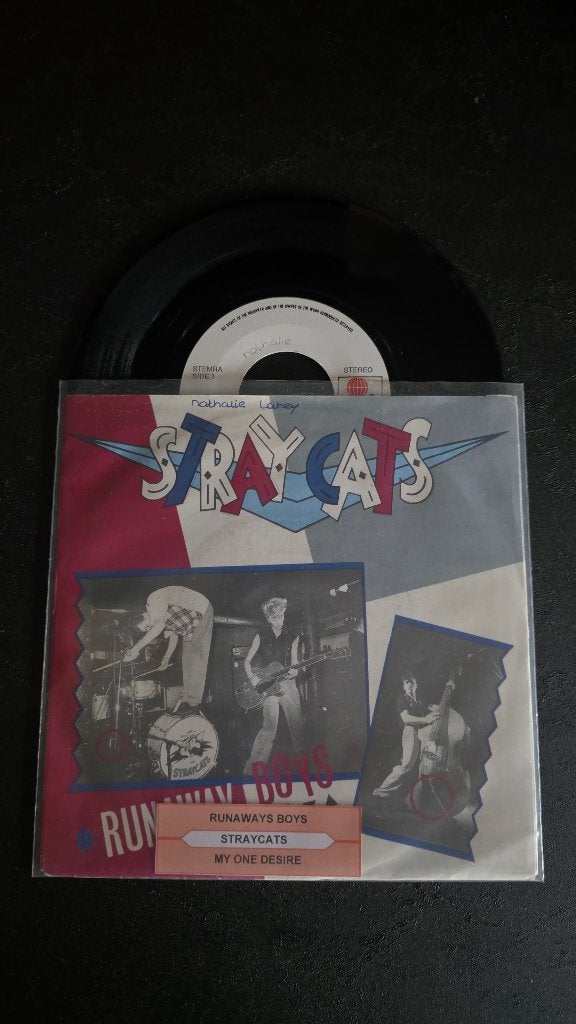 45 toeren, 7”single van: Stray cats, Gebruikt, 7 inch, Ophalen of Verzenden, Reggae en Ska