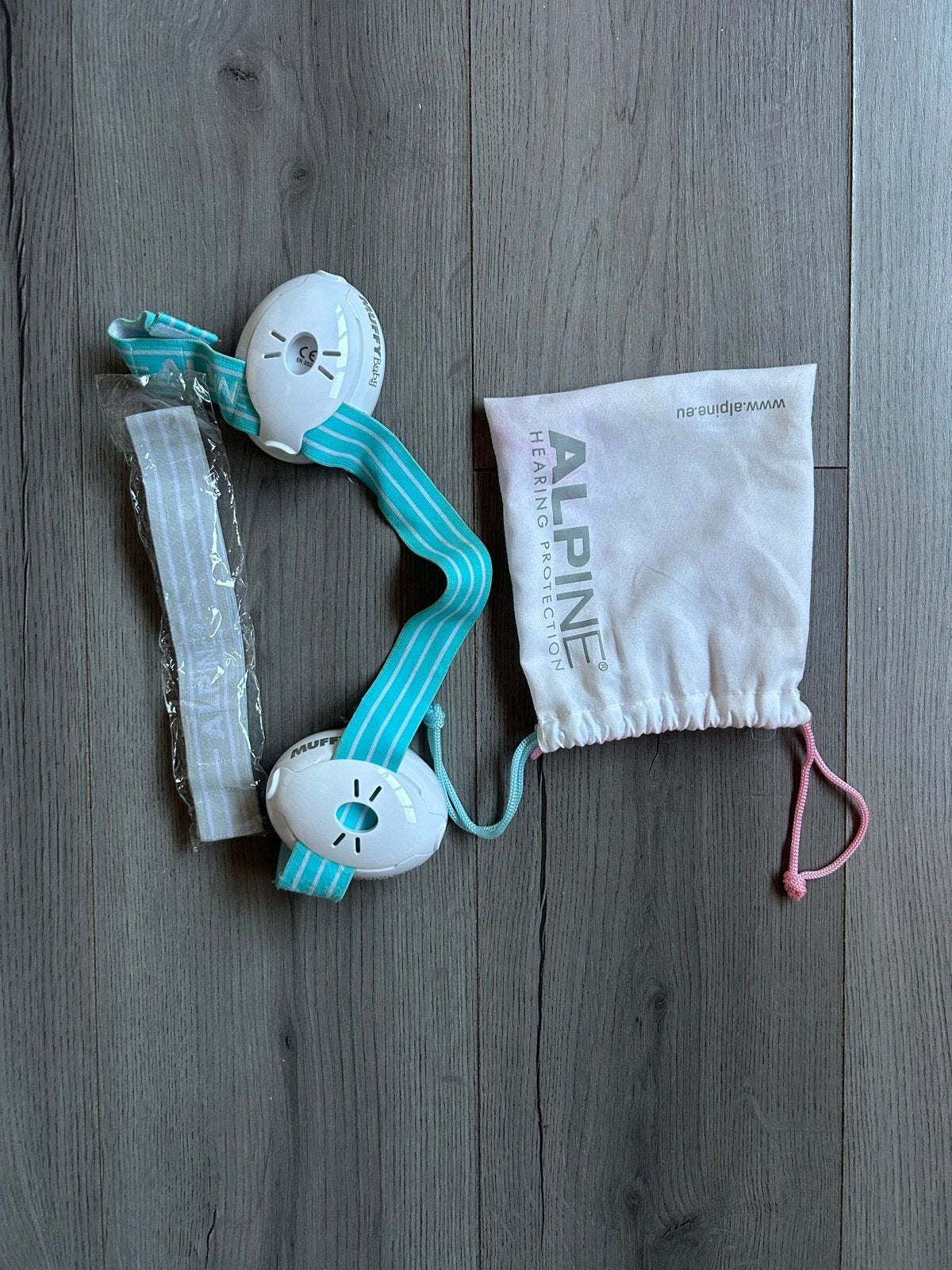 Alpine Muffy Baby gehoorbescherming voor baby's, Ophalen of Verzenden, Gebruikt