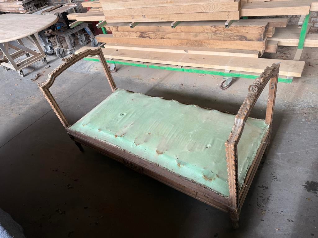 Antiek bed uitschuifbaar louis seize, Ophalen