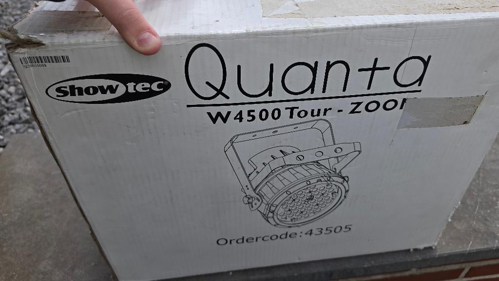 Showtec Quanta W4500 Tour-Zoom, Ophalen of Verzenden, Licht