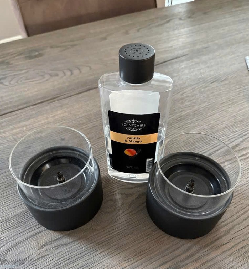 Thender Flame Set - Sfeervolle Kandelaars, Ophalen, Zo goed als nieuw, Metaal, Kandelaar