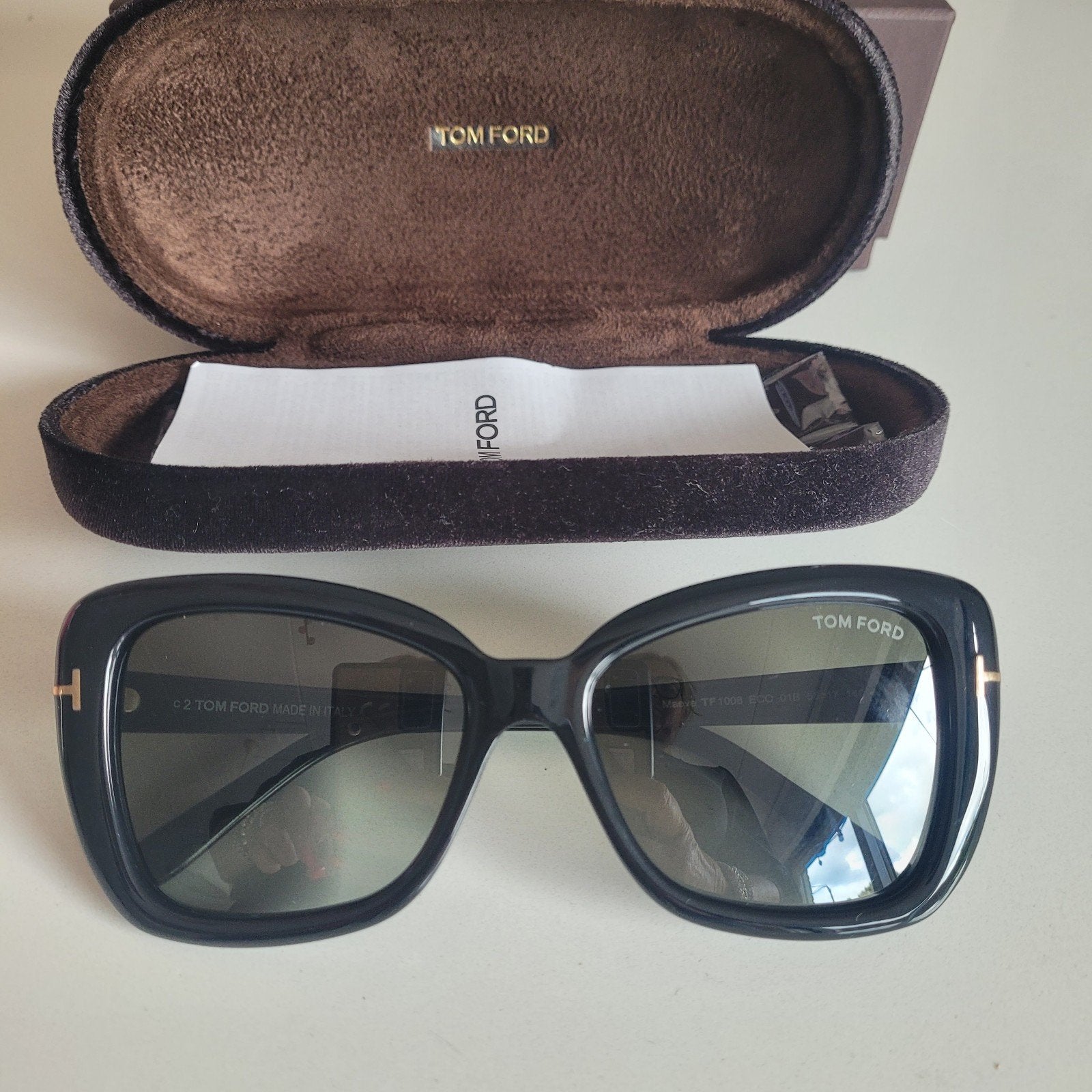 Tom Ford zonnebril zwart NIEUW!!, Sieraden, Tassen en Uiterlijk, Zonnebrillen en Brillen | Dames, Ophalen of Verzenden