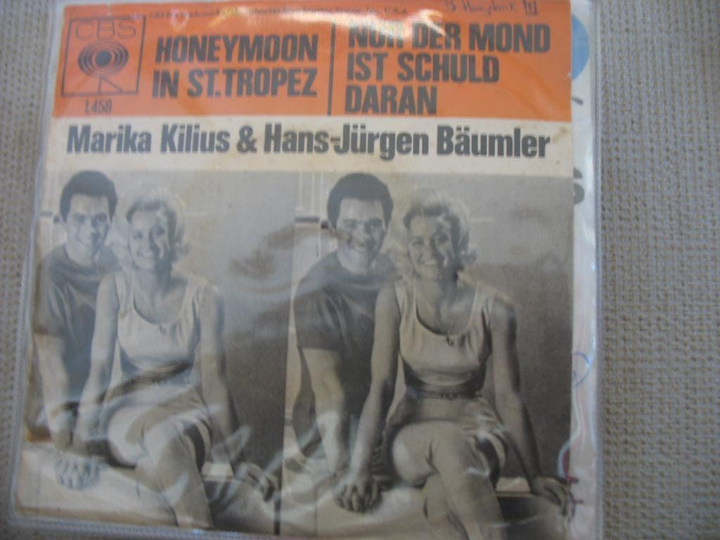 Marika Kilius & Hans Jurgen Baumler - Honeymoon in St.Tropez, Gebruikt, Overige genres, 7 inch, Single