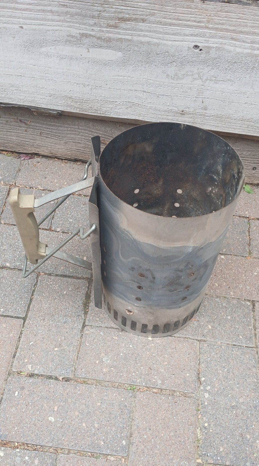 Weber Brikettenstarter, Ophalen of Verzenden, Gebruikt, Weber