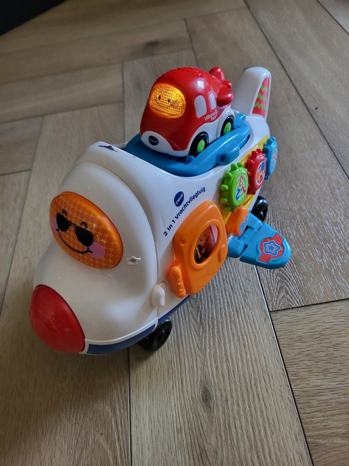 Toet toet auto vince vliegtuig - Vtech, Ophalen, Gebruikt, 6 maanden tot 2 jaar