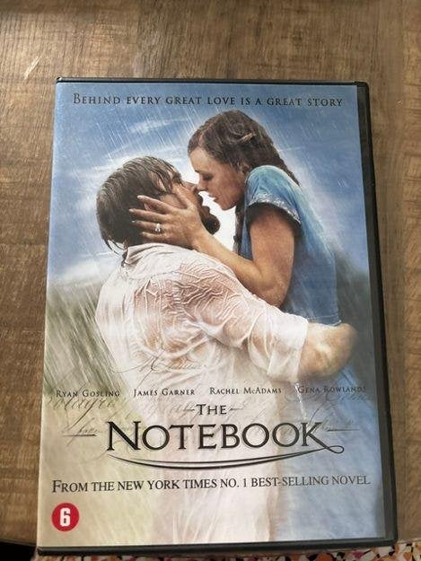 DVD The Notebook, Vanaf 6 jaar, Ophalen of Verzenden, Zo goed als nieuw