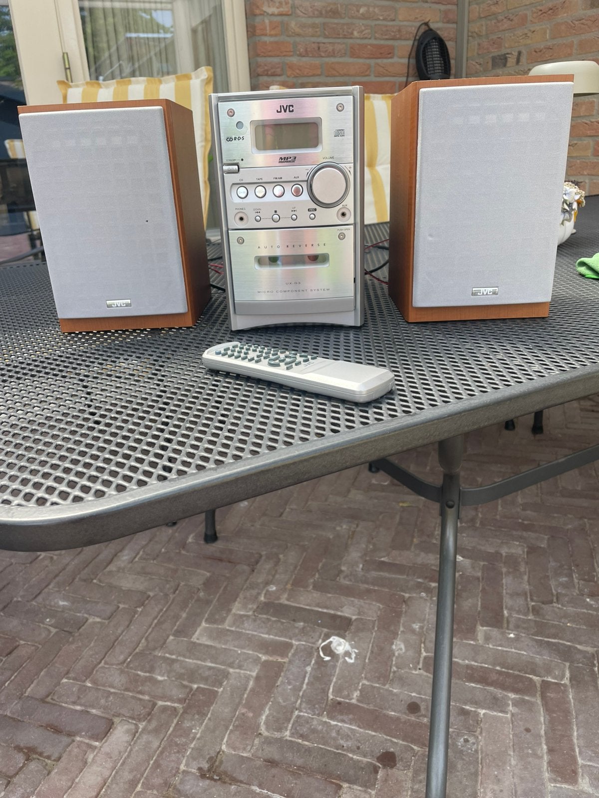 Micro-stereo set JVC, Ophalen, Zo goed als nieuw, JVC